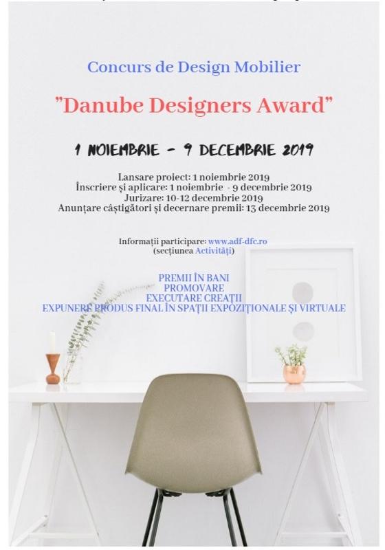 Read more about the article DANUBE DESIGNERS AWARD -1 Noiembrie – 9 Decembrie 2019