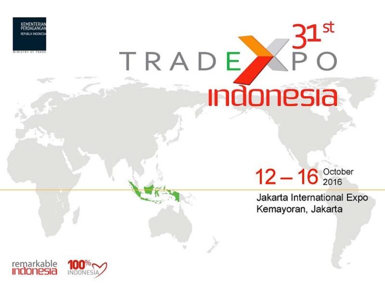 Read more about the article Întâlnire eveniment Trade Expo Indonesia (12-16 octombrie 2016/ Jakarta)