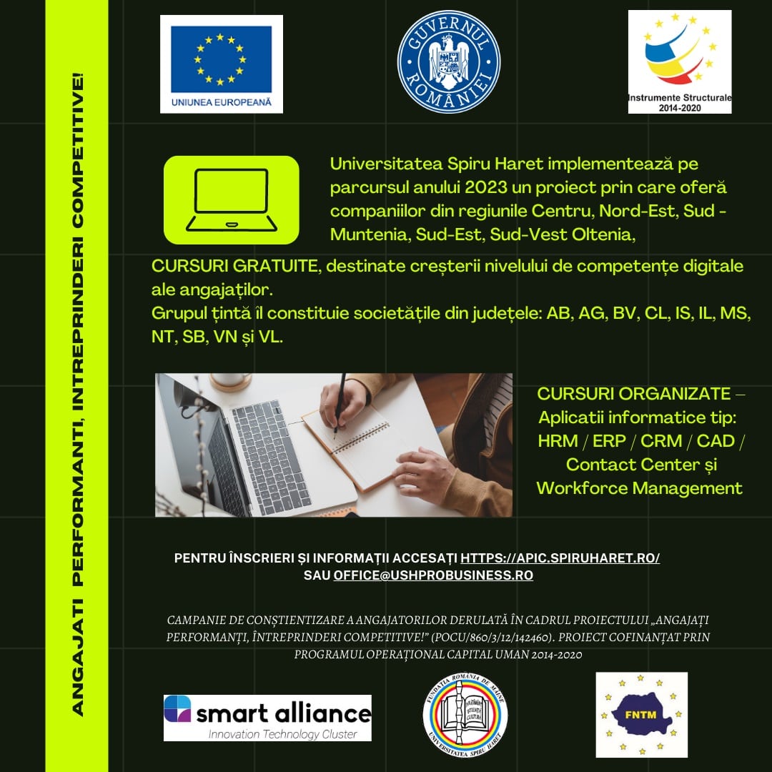 Read more about the article Beneficii înscriere cursuri competente digitale