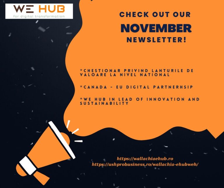 Read more about the article NEWSLETTER WE HUB NOIEMBRIE 2023