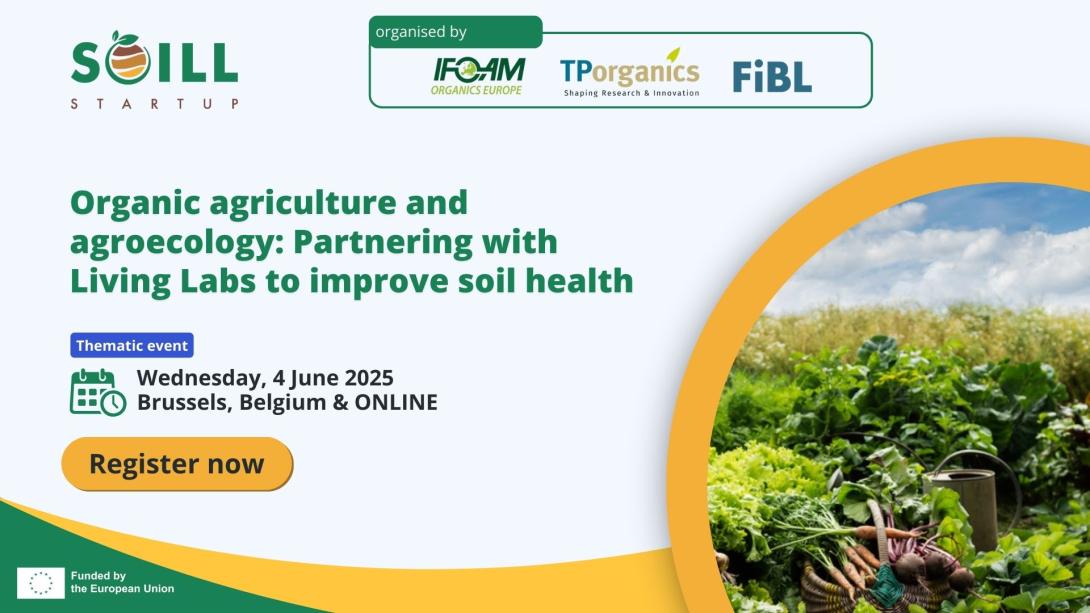 Read more about the article Organic agriculture and agroecology: Partnering with Living Labs to improve soil health