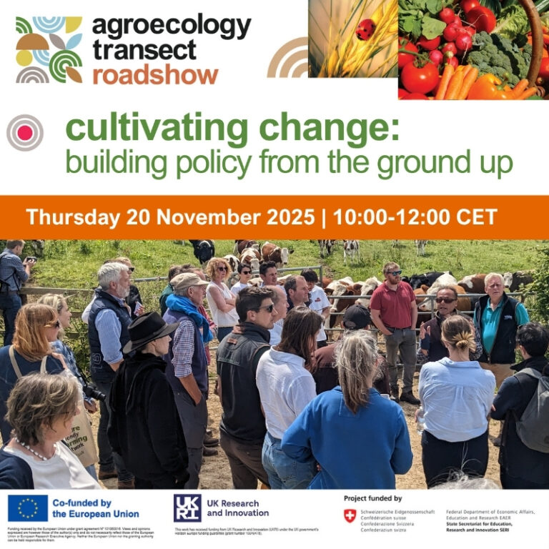 Read more about the article Virtual Roadshow-Cultivating Change: building policy from the ground up